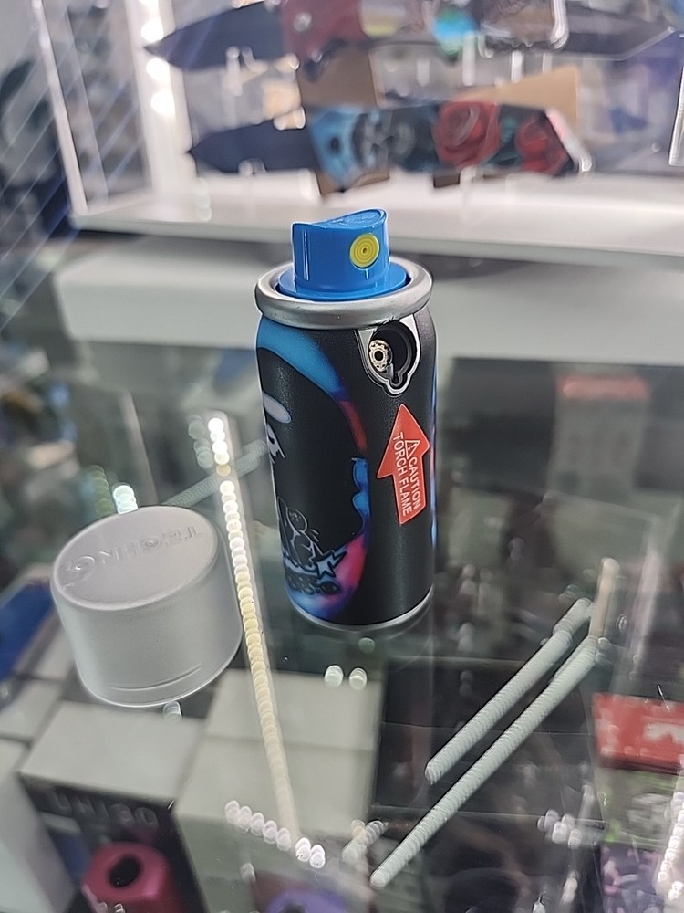 Techno Torch Lighter Single Flame SPRAY Refillable Butane