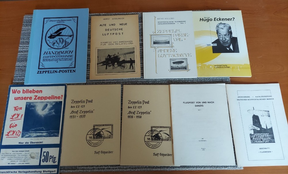 Zeppelin Postal Airmail History Booklets
