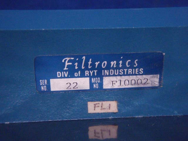 FILTRONICS F10002
