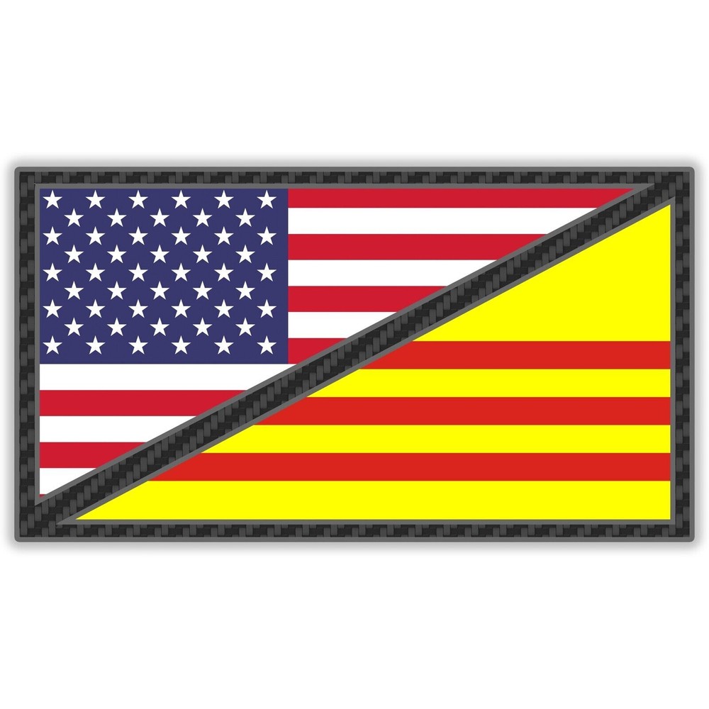 Vietnamese American Sticker Decal