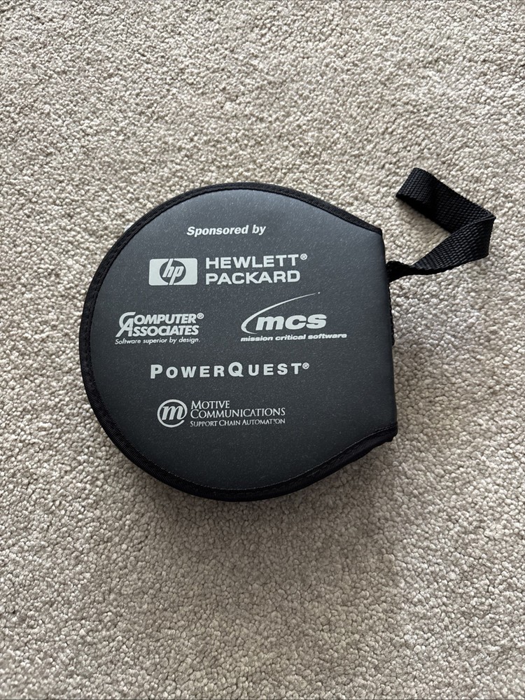 Cd Dvd Case Microsoft Technet Windows Live 2000 swag sippered wallet