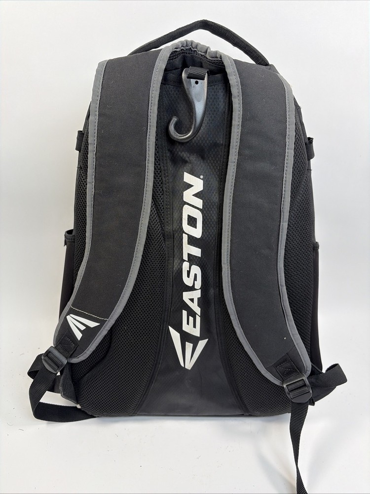 Easton Baseball Backpack w/ Bat Sleeves, Black