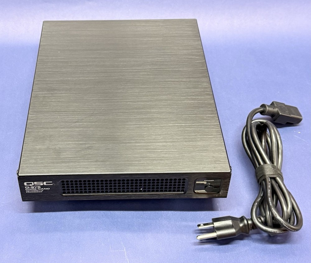 QSC Q-SYS Network I/O CORE NANO Processor
