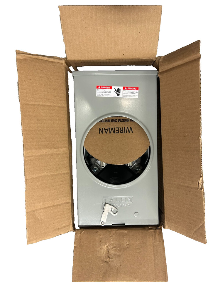 Siemens UAT317-0PZA Ringless Type Meter Socket 200A