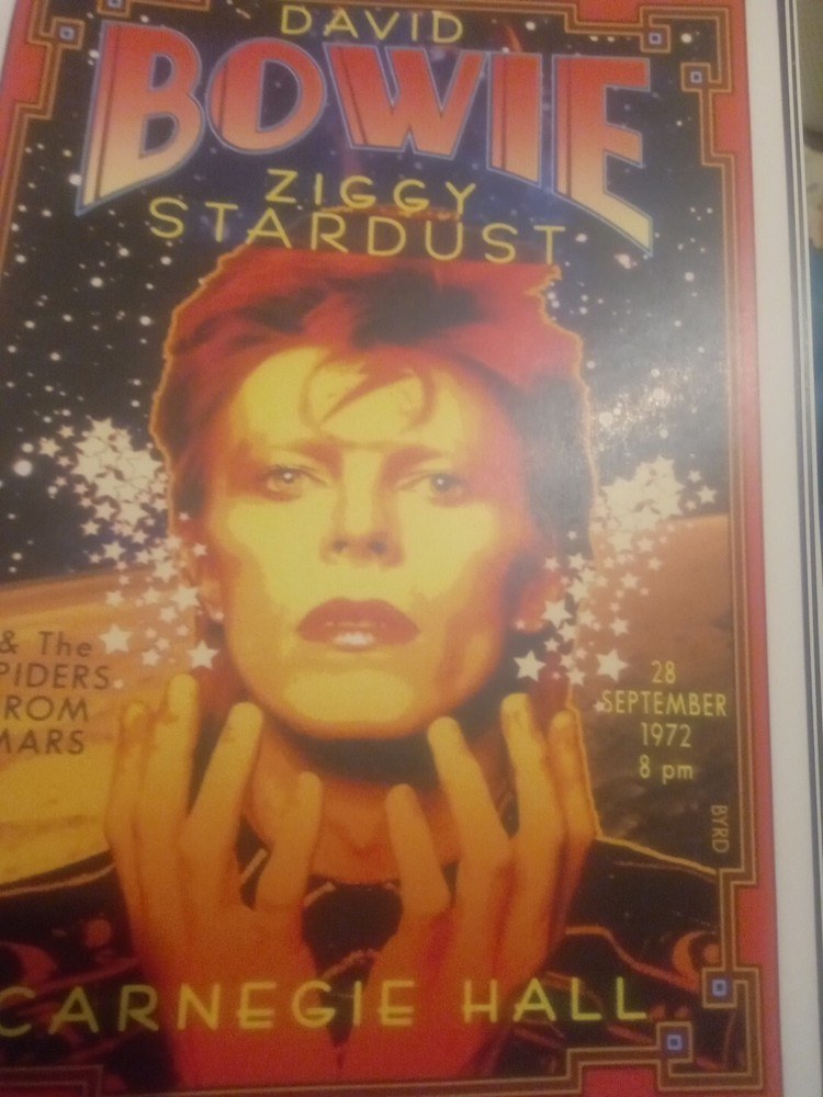 David Bowie A4 Repro Print