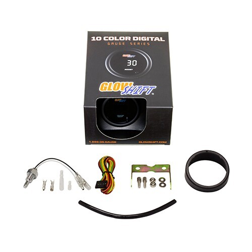 GlowShift 10 Color Digital Transmission Temperature Gauge