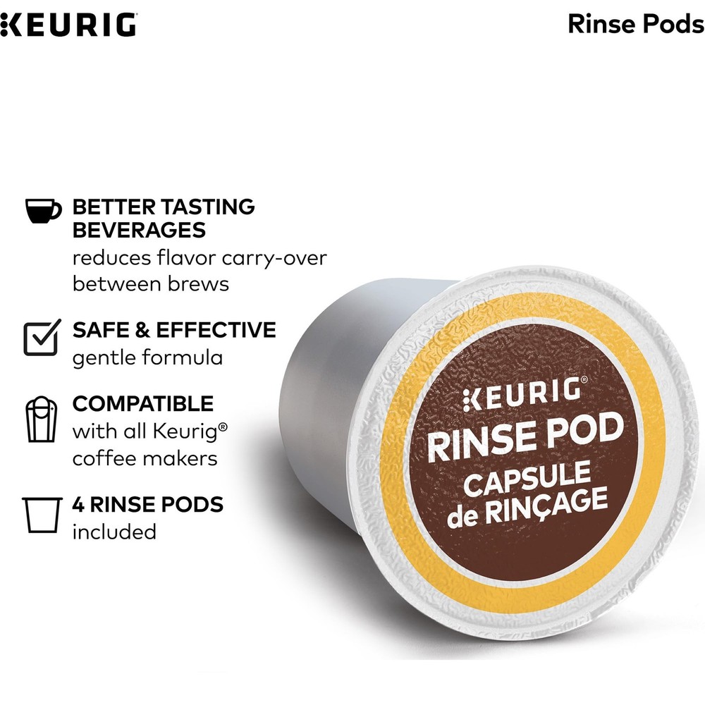 Keurig Brewer Cleanse Kit For Maintenance Includes Descaling Solution & Rinse...