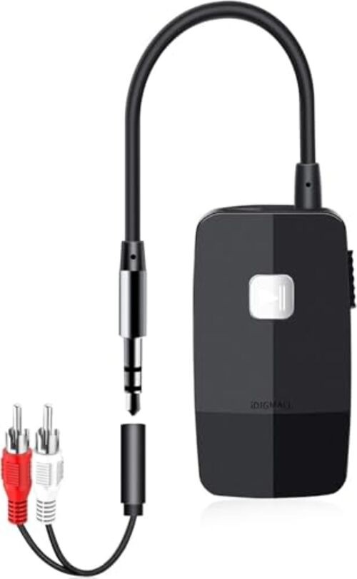 Advanced Bluetooth 5.4 Receiver for Home Stereo, Wireless Audio Adapter J205