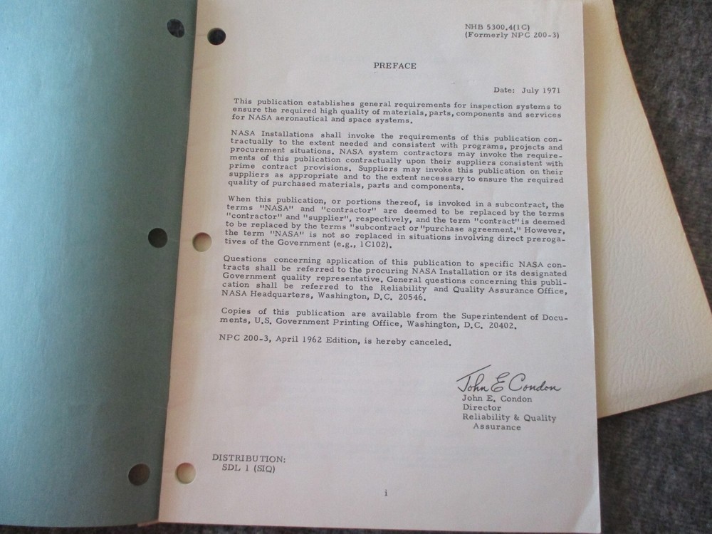 NASA MSFC/ROCKETDYNE/LOCKHEED SPACE SHUTTLE & SRB MATERIALS REPORTS 1970s