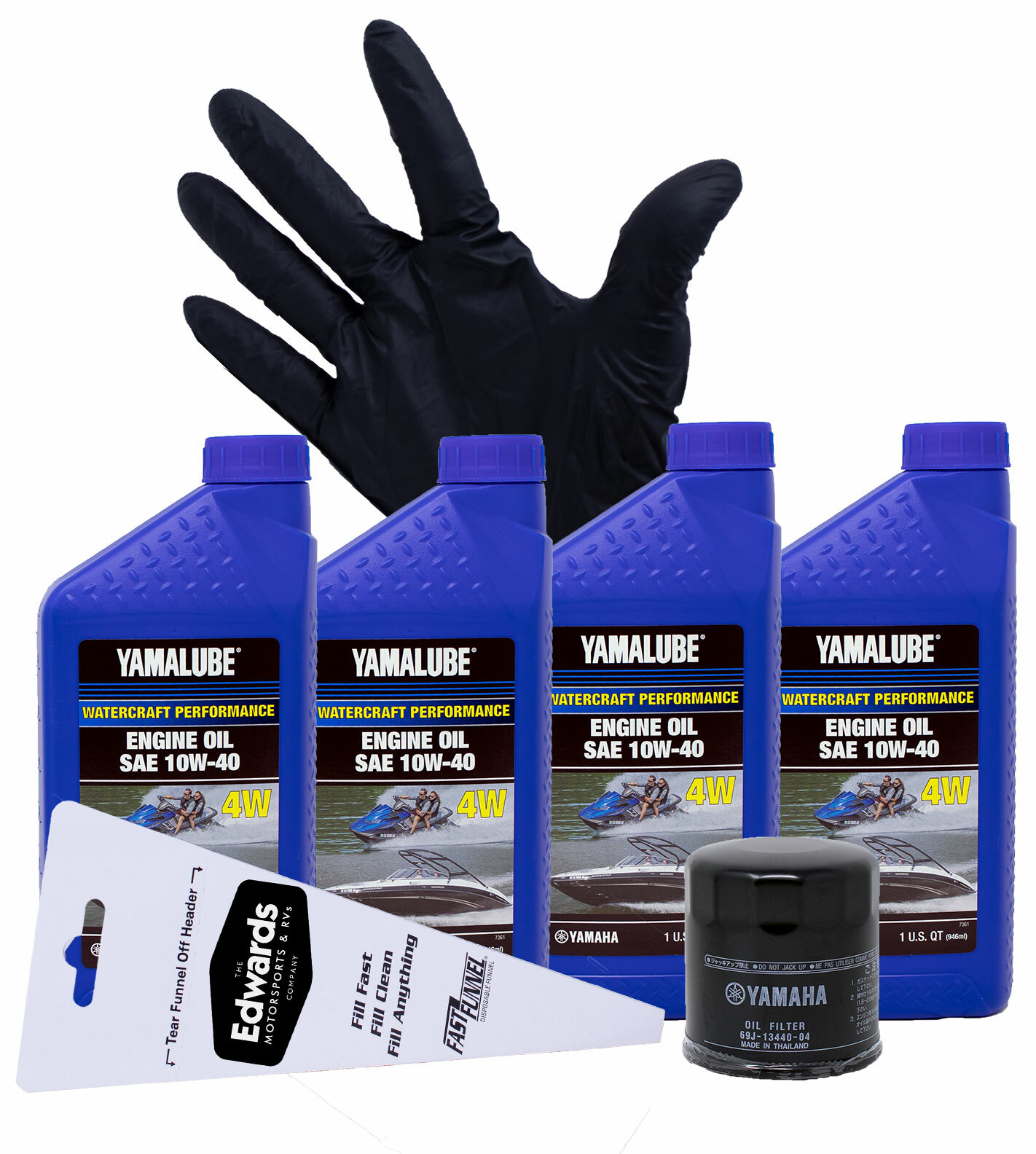 2013 - 2021 Yamaha FX 1800 WaveRunner Watercraft Oil Change Kit