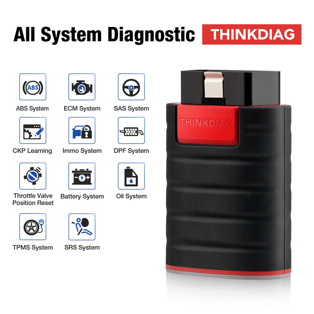 2024 THINKDIAG Bidirectional OBD2 Scanner Car Diagnostic Tool Full Software Free