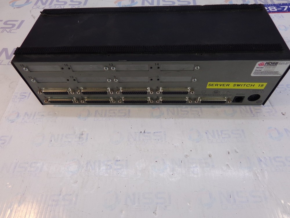 Rose Electric UEH-8U KVM Switch
