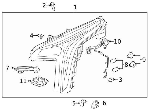 Genuine GM F Bracket Kit 85653989