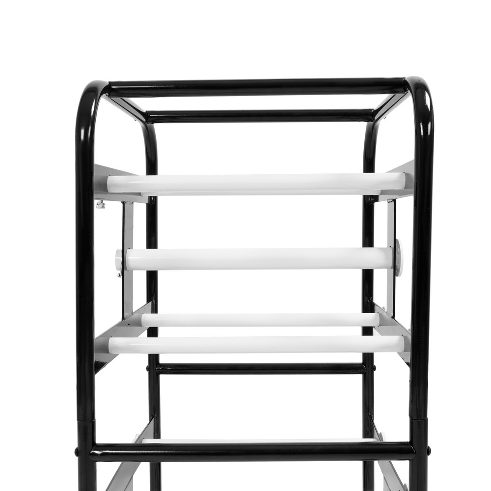Transportable Axle Cable Caddy with 10 Rods Cable Spool Wire Rack Dispenser