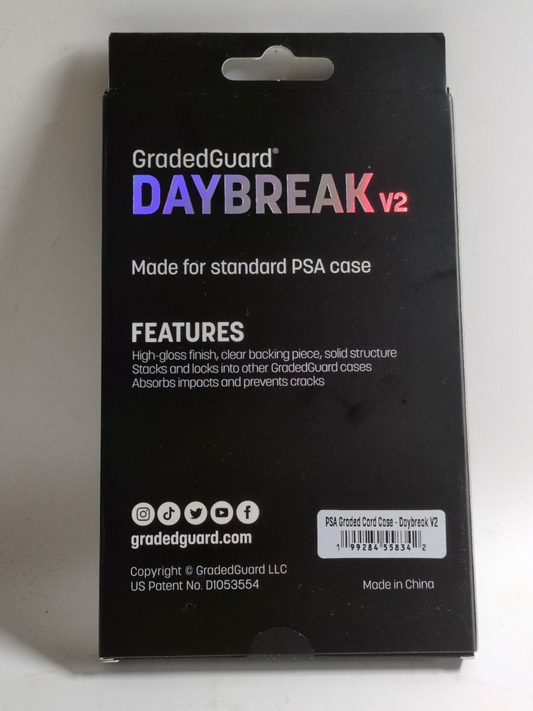 GradedGuard Daybreak V2 Limited Edition PSA Graded Guard
