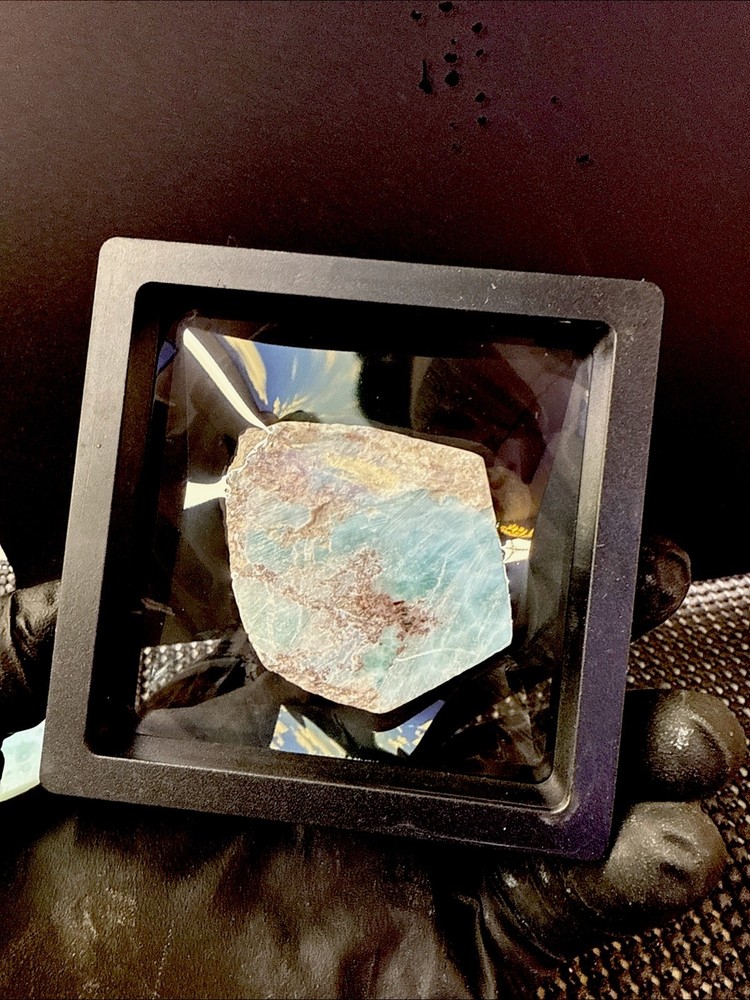 Larimar- High Quality Larimar slab AAA grade. 50 Grams