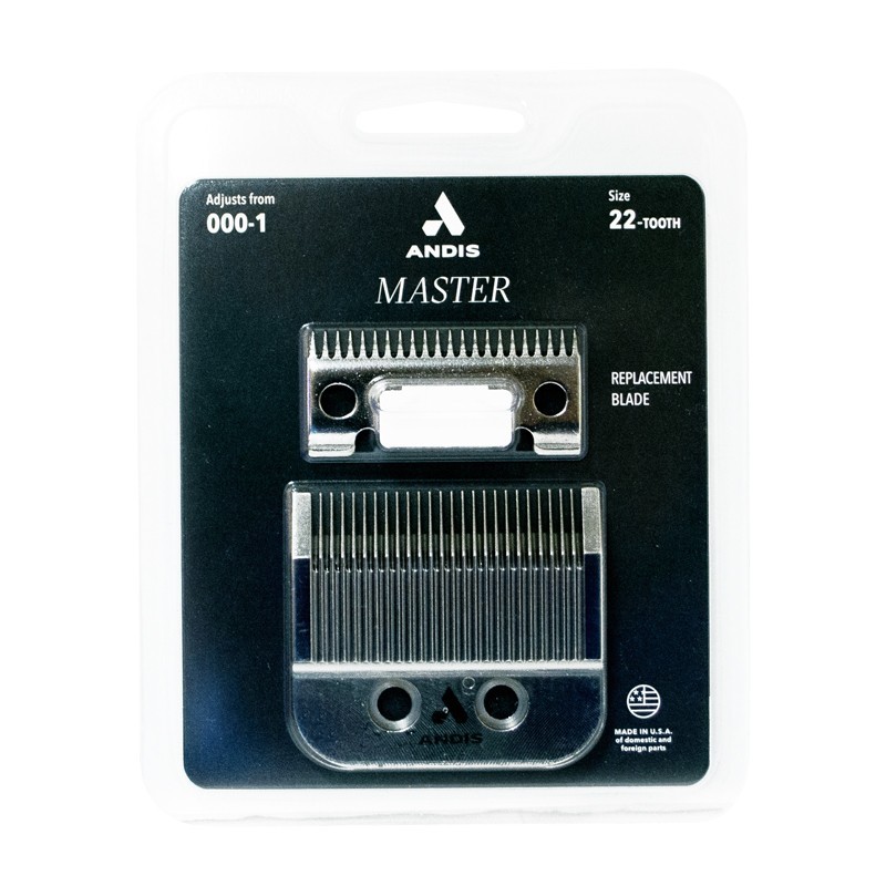 Andis #01556 Master Replacement Blade Size #22 Tooth Fits Model ML