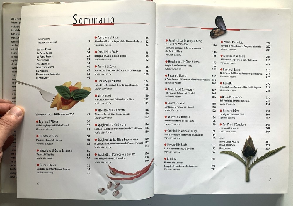 SCHIAFFINO LARGE FIRST COURSES THE LIBRARY 2001 COOKBOOK