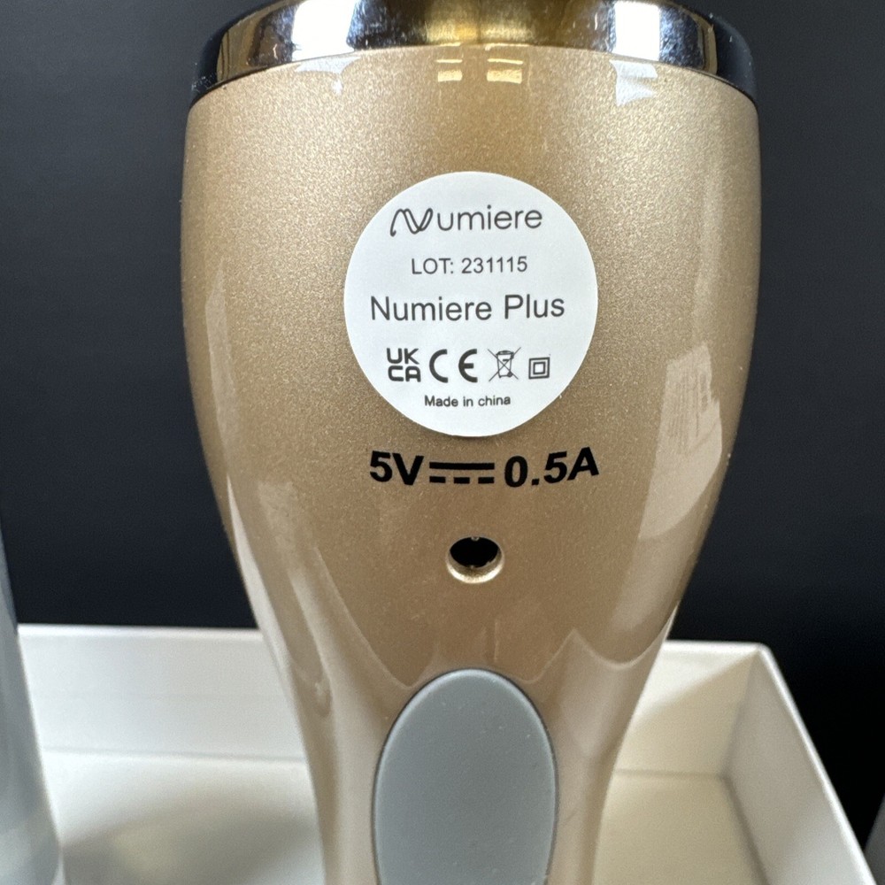 NUMIERE PLUS Microcurrent And LED Wrinkle Reducing Device With Gel - Open Box