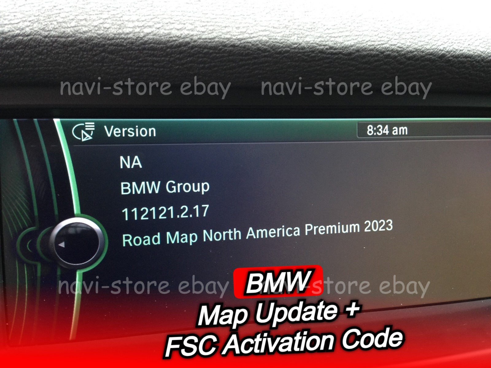 Original BMW North America Premium 2023 MAP + North America Premium FSC code