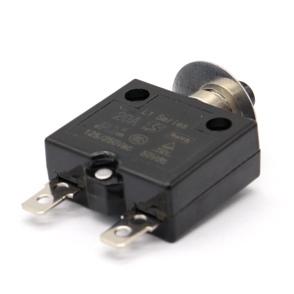 5 10 15 30A Push Button Circuit Breaker Overload Protector Manual Reset Thermal
