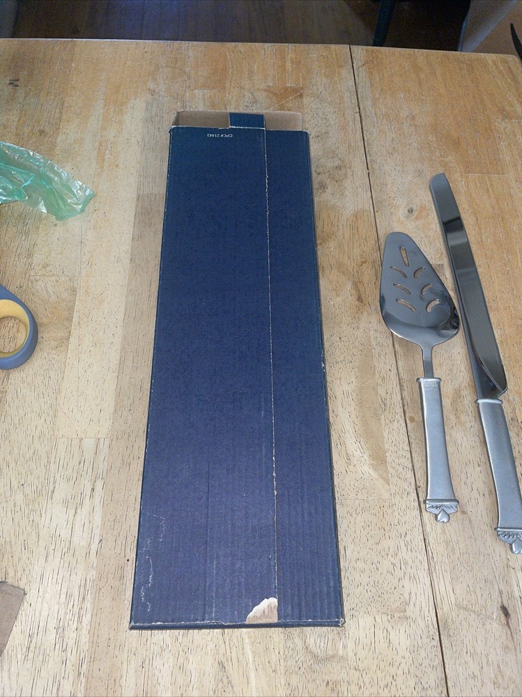 SEAGULL Cake Knife & Server Set in Box