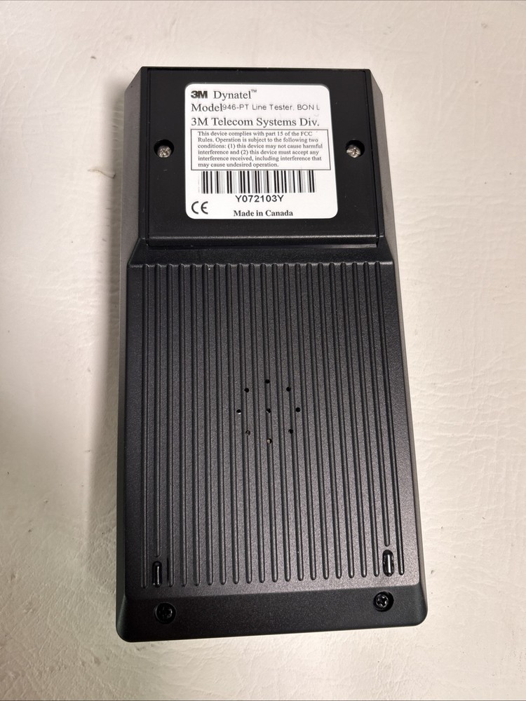 3M Dynatel 946DSP Subscriber Loop Analyzer Tester w/Case & Test Leads (Y072103Y)