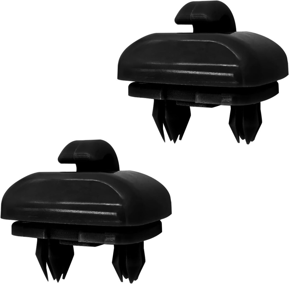 2pcs Auto Sun Visor Clip Hook Bracket Hanger Sun Visor Clips Replacement for A1