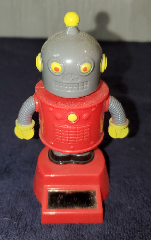 4.25" SOLAR DANCING ROBOT - 2014 (KR)