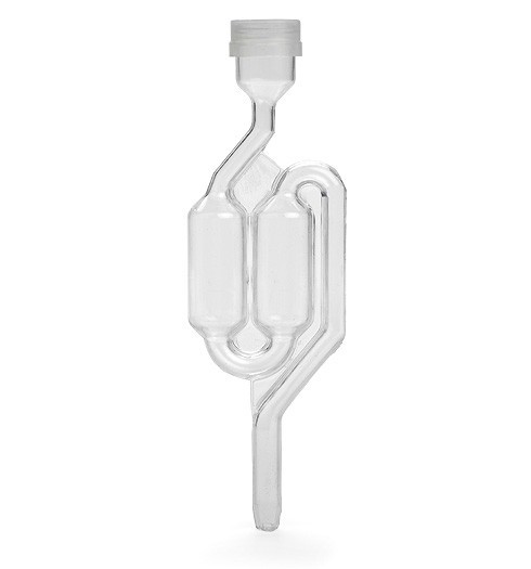 S-Shape Air Lock Grommet Homebrew Beer Fermentation Wine Making.