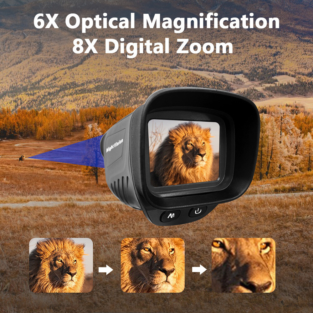 High Definition Infrared Night Vision Thermal Imaging Camera Device Black 1Pc
