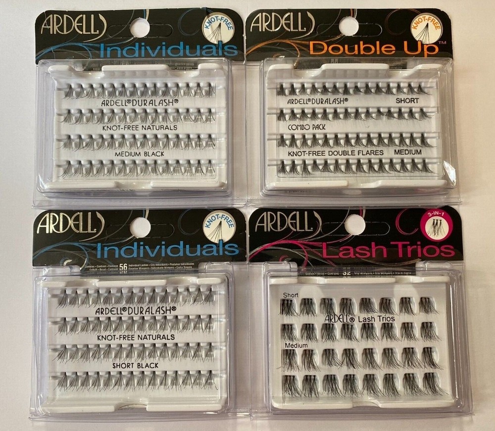 Ardell False Eye Lashes Eyelashes  Individuals or Trios