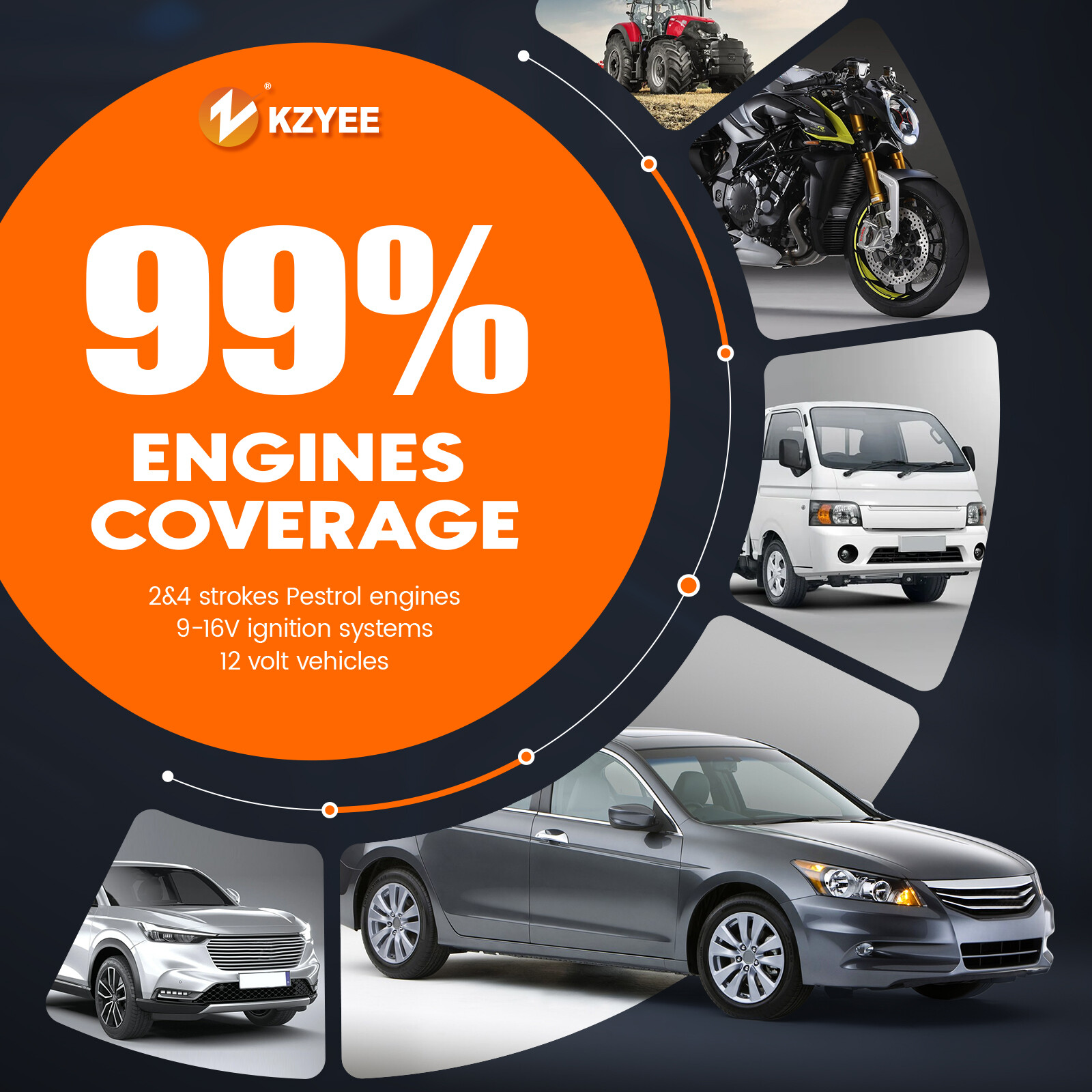 Digital Timing Light Automotive Engine Petrol Gun Inductive Ignition Stroke