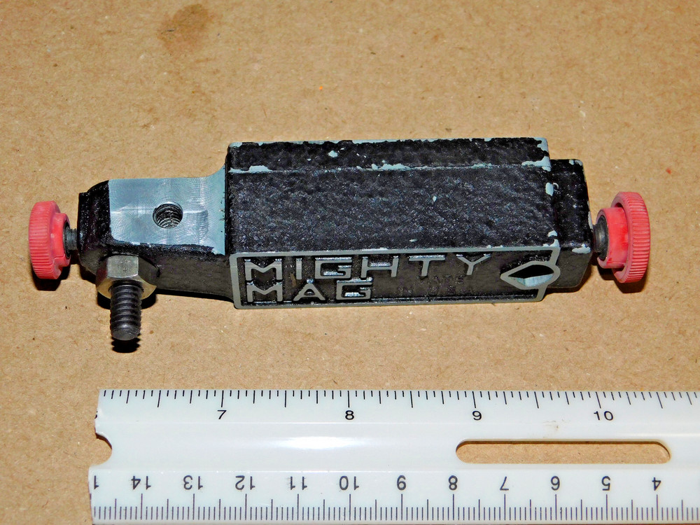 Mighty Mag Universal Magnetic Base Test/Dial Indicator Holder USA
