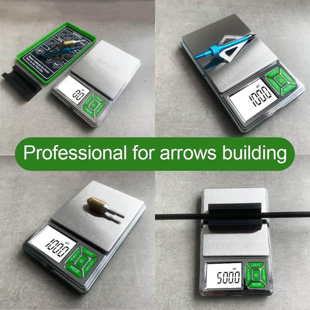 Arrow Scale Digital Grain, Archery Scale, Weight with Green