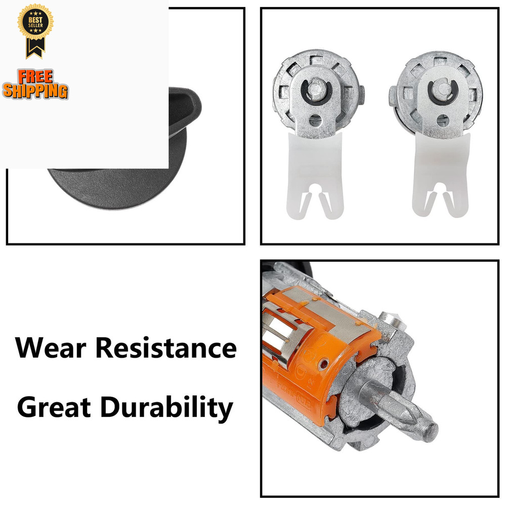 Door Lock Cylinders & Ignition Switch with Keys | 97-07 &