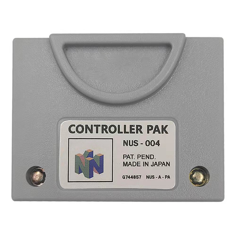 US Nintendo 64 Memory Card Pak Controller Pack 256KB Replacement for NUS-004
