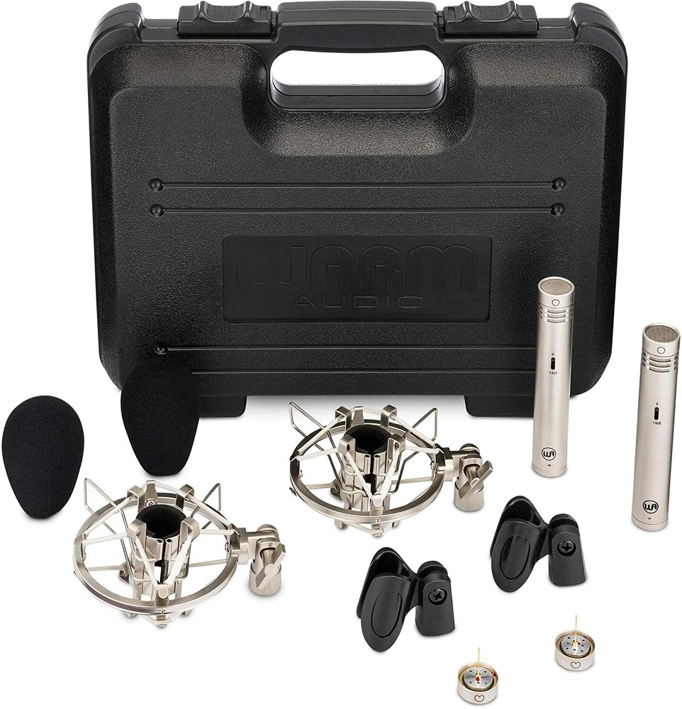 Warm Audio WA-84 Premium Stereo Package - Multi-pattern Small-diaphragm Condense