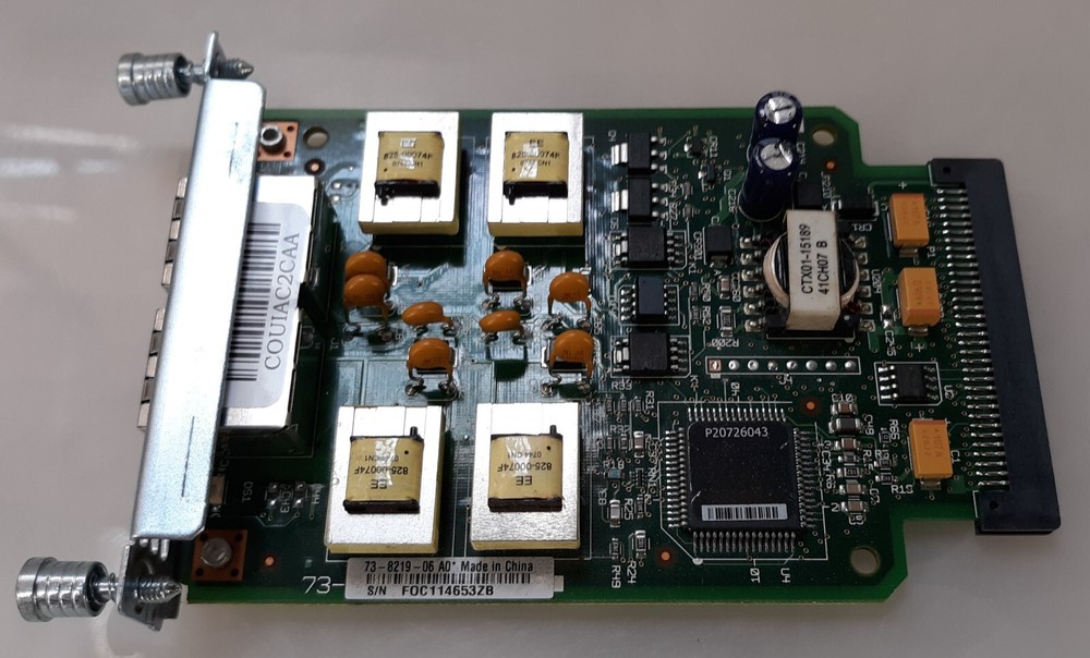 Cisco VIC2-2E/M 2-Port Voice Interface Card