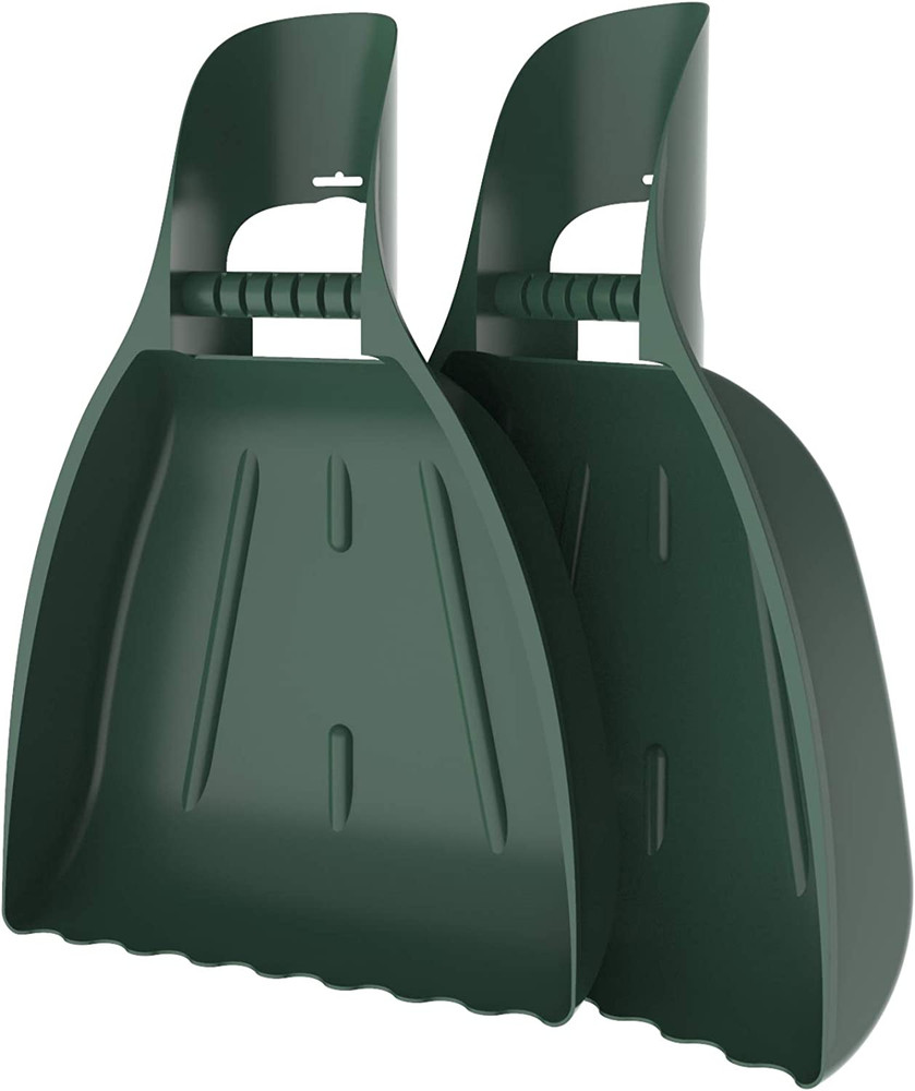 Leaf Scoops Hand Rakes - Lightweight, Durable Grabber Tool for Scooping up Leave