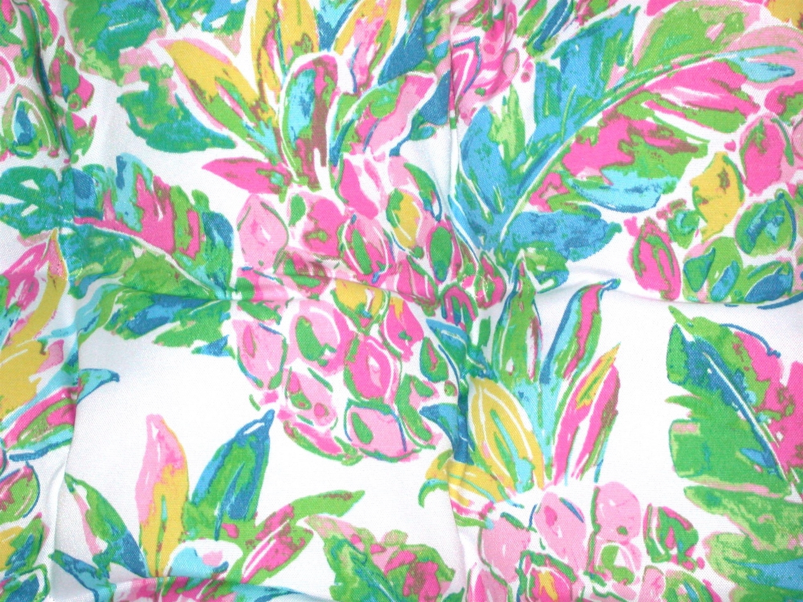 3 Pc Resort Spa Patio Wicker Cushion Set ~ Charleston Floral ~ 21 x 43 x 5.5 NEW