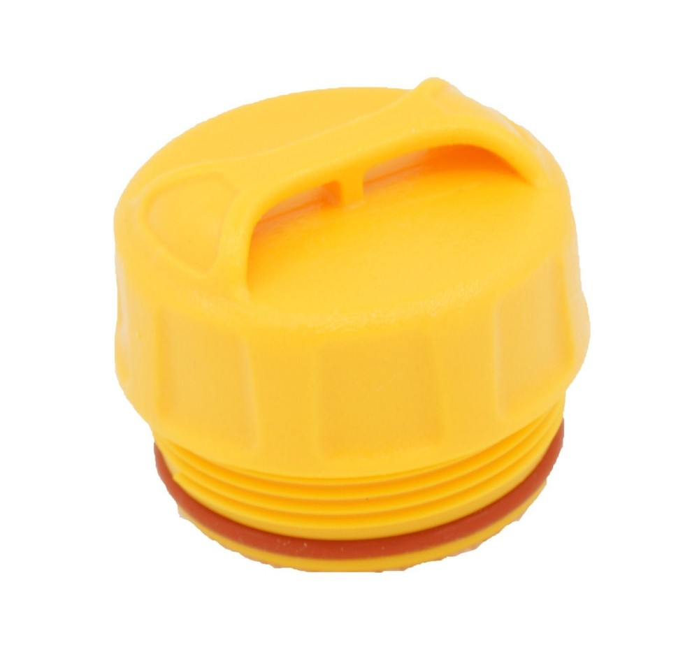 Quest Arcap End Cap with Attachment Loops for Pinpointer Orange