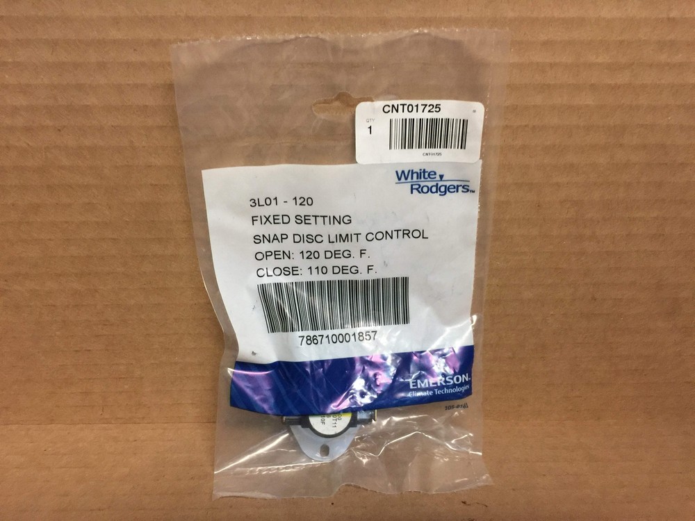 CNT01725 Control; Temp, Snap-Disc, SPST 210196
