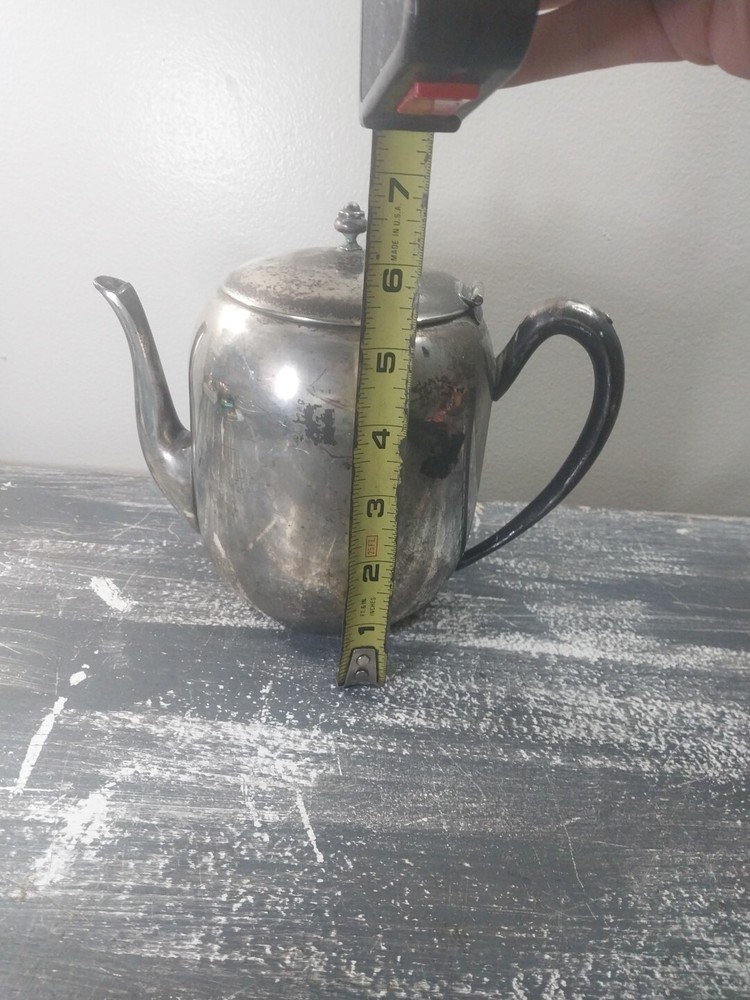 Antique Silver Plate Tea Pot