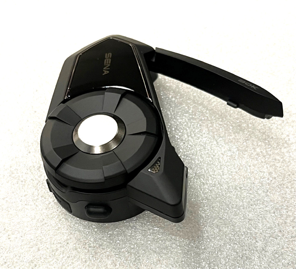 Sena 30K Motorcycle Bluetooth Headset Communication System, HD Speakers (Single)