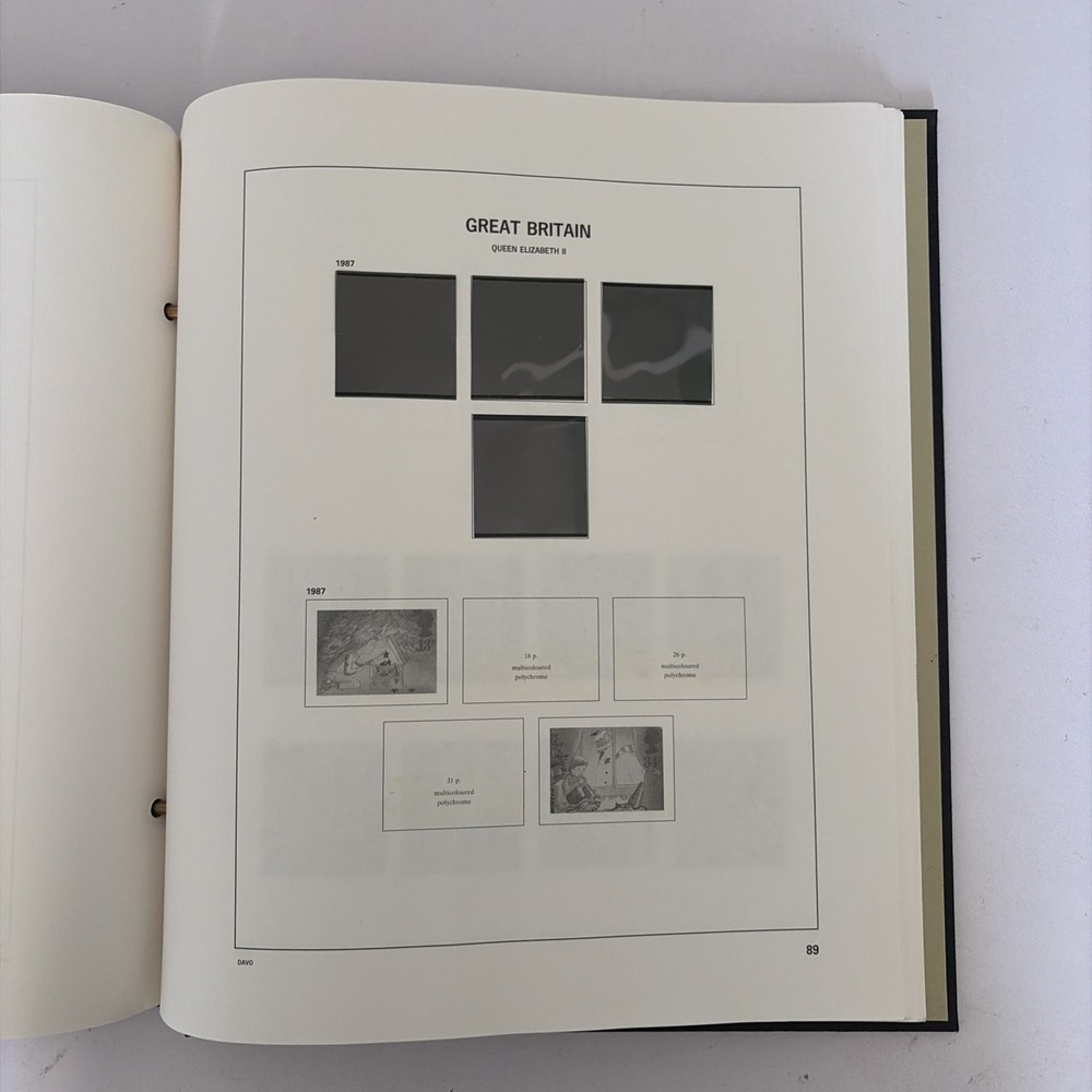 GB, Stanley Gibbons DAVO Album, Vol II, 1971-1989, used