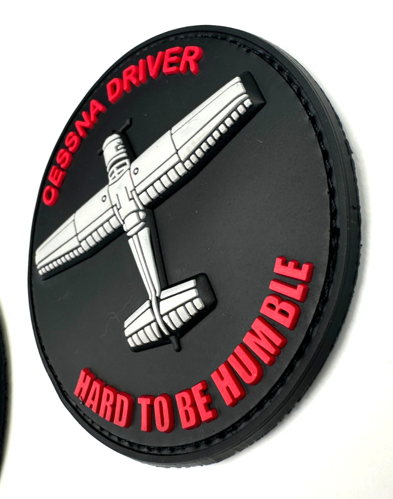 CESSNA PILOT / CESSNA DRIVER BUNDLE - HIGH QUALITY PVC PATCH