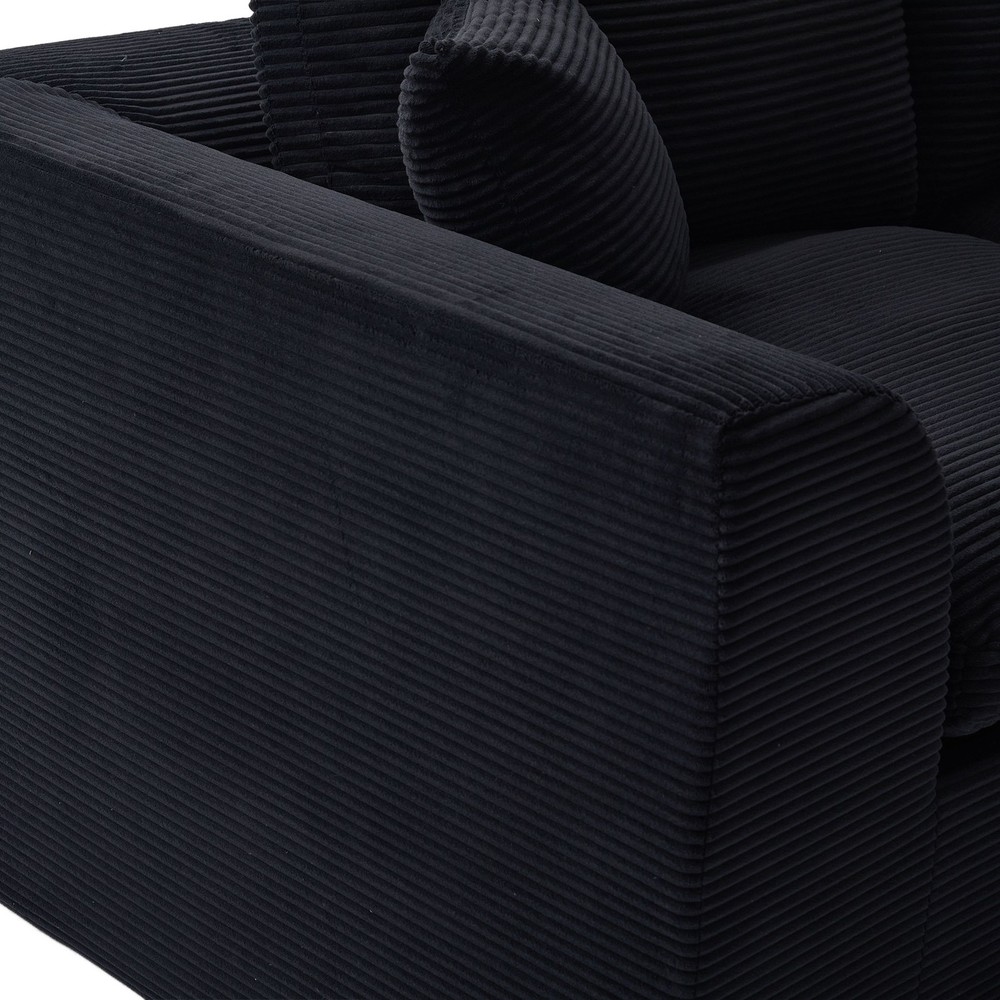 UNITED WE WIN Modular Sectional Sofa Cloud Couch,Comfy Cloud Modern Sofa,2 Sea