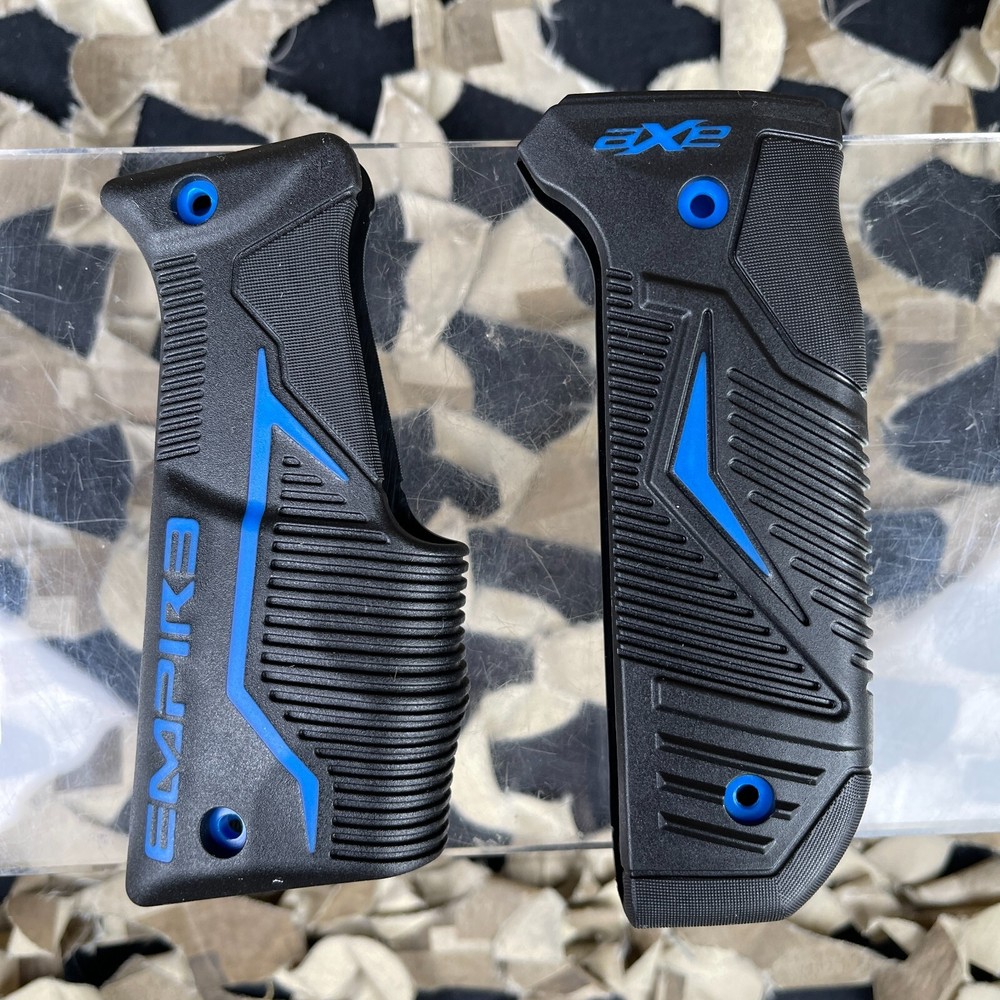 NEW Empire Axe 2.0 Front & Rear Grip Combo - Black/Blue