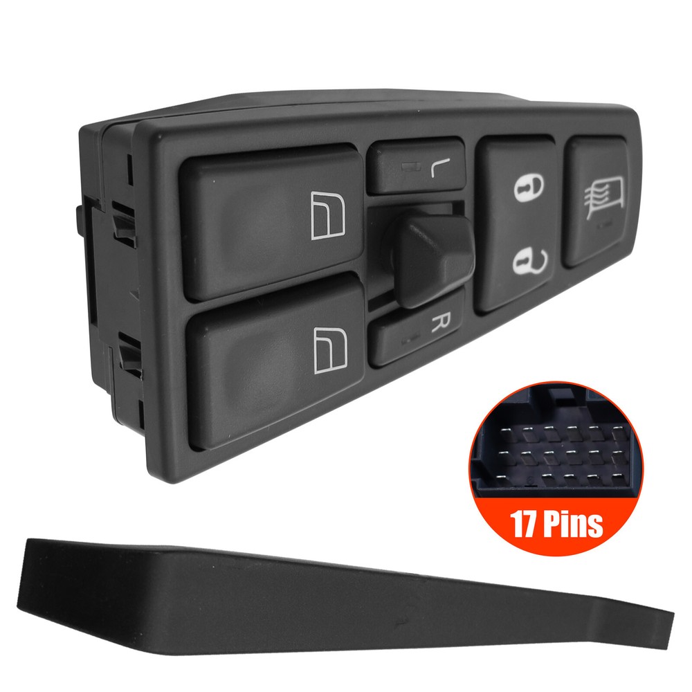 For Volvo VNL 2005-2016 Power Window Control Switch Front Left 22569484